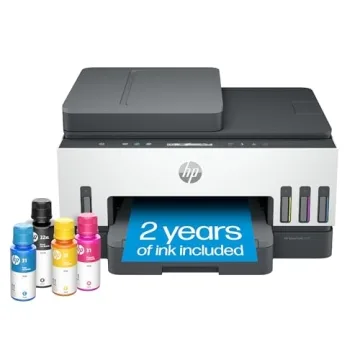 HP Smart Tank 7301 Wireless All-in-One Printer - up to 2 Years of Ink Included