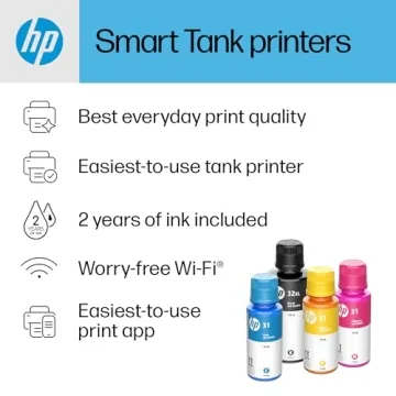 HP Smart Tank 7301 Wireless All-in-One Printer with Ink