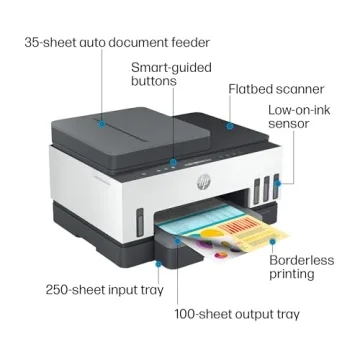 HP Smart Tank 7301 Wireless All-in-One Printer with Ink