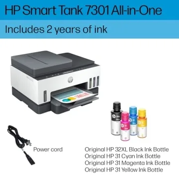 HP Smart Tank 7301 Wireless All-in-One Printer with Ink