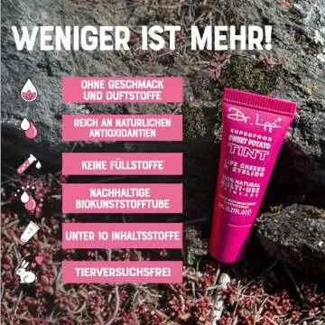 Dr. Lipp Superfood Lip Tint Sweet Potato – 4-in-1 Balm