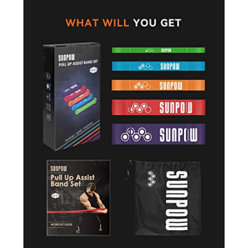 Durable SUNPOW Resistance Bands for Effective Workouts