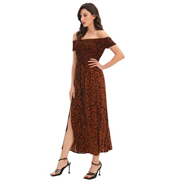 Floerns Boho Floral Off Shoulder Dress for Every Occasion