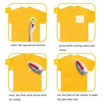 PLANTURECO Colorful Heart Patches - 14 Pack DIY Decoration