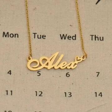 Personalized Any Name Necklace in Gold/Silver
