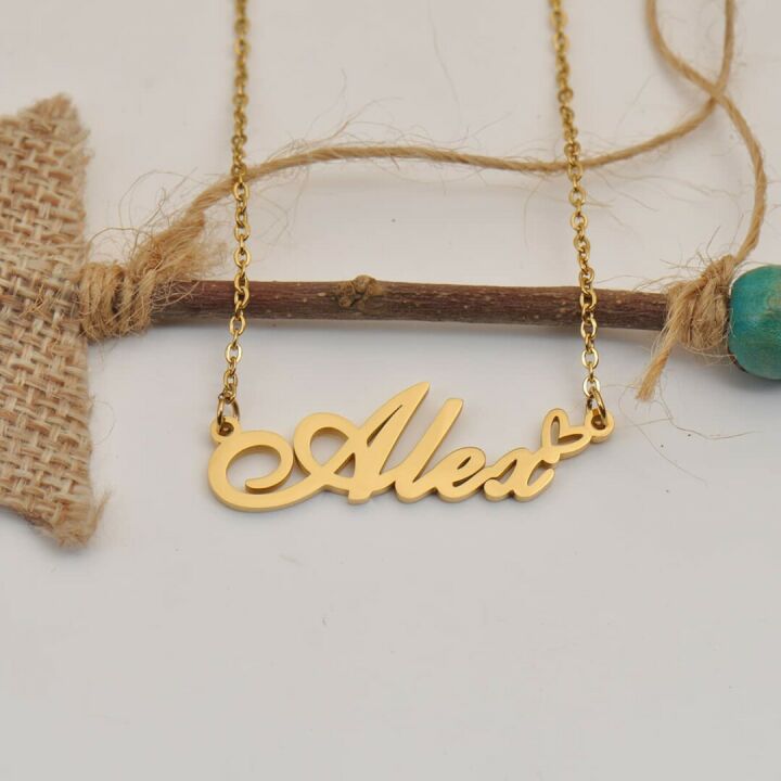 Personalized Any Name Necklace in Gold/Silver