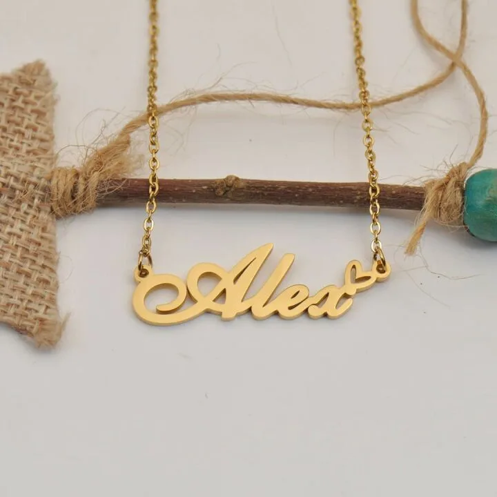 Personalized Any Name Necklace in Gold/Silver
