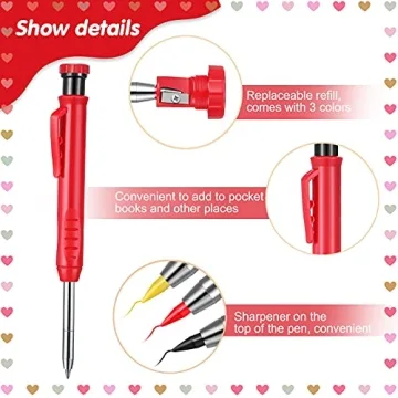 Patelai Mechanical Carpenter Pencils for Woodworking