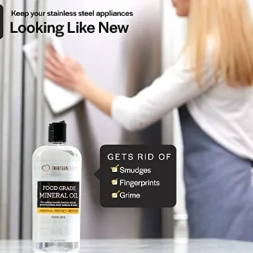 Thirteen Chefs Mineral Oil for Cutting Boards & Butcher Blocks
