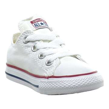 Converse Chuck Taylor All Star OX Toddler Shoes Optical White 7j256 (8 M US)