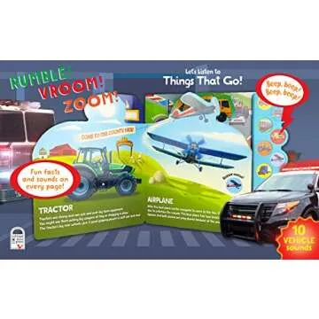 Rumble! Vroom! Zoom!: Let's Listen to Things That Go!