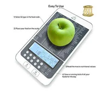 NUTRA TRACK™ Ultimate Food Kitchen & Nutrition Scale – Your Personal Nutritionist at Home! Powered by USDA Data, Designed for Precision in Seattle, WA