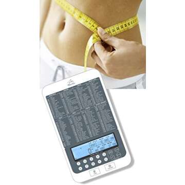 NUTRA TRACK™ Ultimate Food Kitchen & Nutrition Scale – Your Personal Nutritionist at Home! Powered by USDA Data, Designed for Precision in Seattle, WA