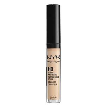 NYX PROFESSIONAL MAKEUP HD Studio Photogenic Concealer Wand, Medium Coverage - Light