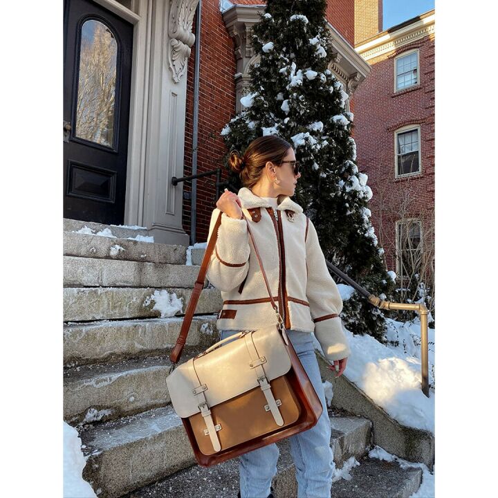 ECOSUSI Laptop Bag for Women - 15.6" Briefcase & Tote