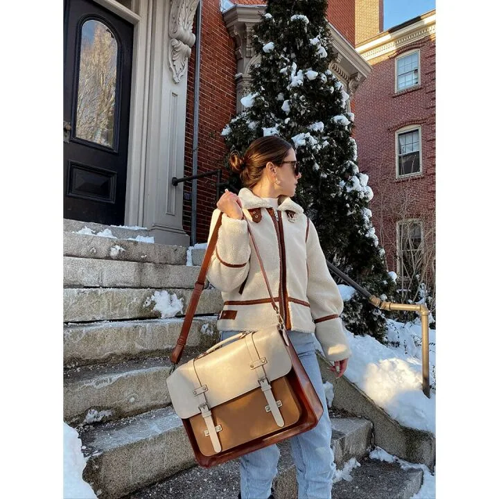 ECOSUSI Laptop Bag for Women - 15.6" Briefcase & Tote