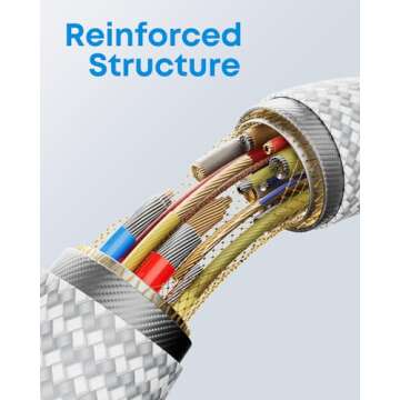 iPhone Charger [Apple MFi Certified] 3Pack 10FT Long Lightning Cable Fast Charging Nylon Braided USB Cable iPhone Charger Cord Compatible with iPhone 14 13 12 11 Pro Max XR XS X 8 7 6 Plus SE, iPad