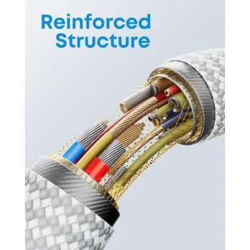 iPhone Charger [Apple MFi Certified] 3Pack 10FT Long Lightning Cable Fast Charging Nylon Braided USB Cable iPhone Charger Cord Compatible with iPhone 14 13 12 11 Pro Max XR XS X 8 7 6 Plus SE, iPad