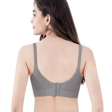 Comfortable Nursing Bra with Extenders for Moms