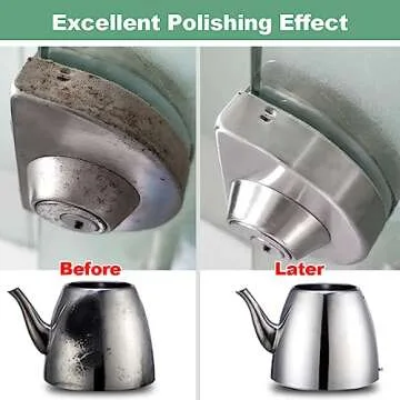 ATOPLEE Wool Polishing Wheel Disc for Grinders 10pcs 4-1/2"