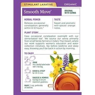 Traditional Medicinals Organic Smooth Move Herbal Tea