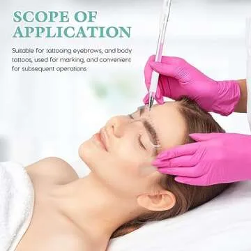 Pen Stencil Pen Long Lasting Makeup Eye Brow Liners Lip Mapping Pen Pink