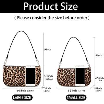 Trendy 90s Lapsting Shoulder Bag for Women - Chic Mini Handbag