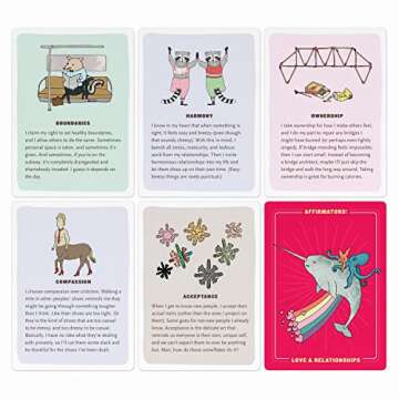 Affirmators! Love & Relationships Deck: 50 Affirmation Cards to Help You Help Yourself - Without the...