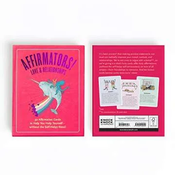 Affirmators! Love & Relationships Deck: 50 Affirmation Cards to Help You Help Yourself - Without the Self-helpy-ness!
