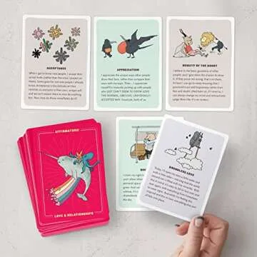 Affirmators! Love & Relationships Deck: 50 Affirmation Cards to Help You Help Yourself - Without the Self-helpy-ness!