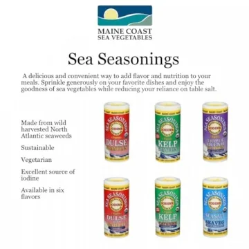 Kelp Granules Blend Organic Seaweed Seasoning 1.5 oz