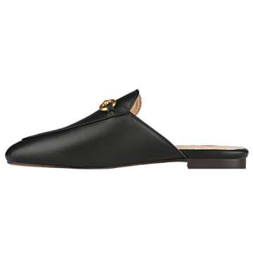 Stylish Arqa Mules for Women Leather Slip-On Loafers