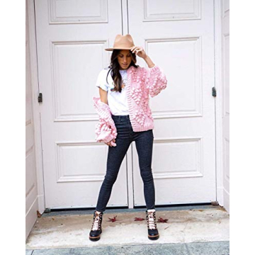 Lanzom Elegant Women’s Wide Brim Floppy Hat for Outdoor Fun