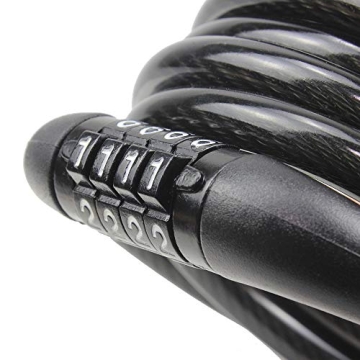 Durable SEWAY Scooter Lock - 4 ft Combination Security Cable