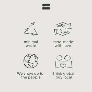 IWAS Upcycled Auburn Drinking Glasses Set of 6 250ml