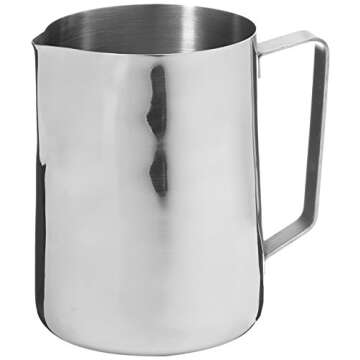 Winco Professional Quality Stainless Steel Pitcher - 66 Ounce