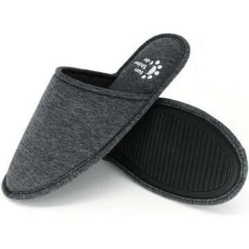 Comfortable Memory Foam Slippers with Travel Bag