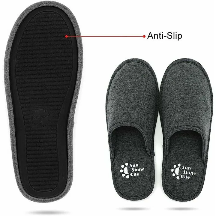Comfortable Memory Foam Slippers with Travel Bag