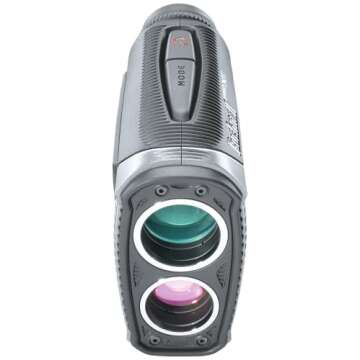 Bushnell Pro XE Golf Laser Rangefinder, Black/Silver, Large