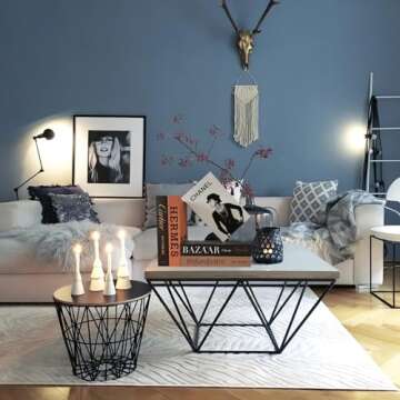 Decorative Fake Coffee Table Books for Home Decor, Faux Books for Decoration, Designer Luxury Book Set for Living Room, Office, Nightstand, Modern Aesthetic Decorations, 5Pcs