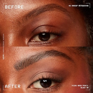 NYX Micro Brow Pencil – Precise Eyebrow Pencil - Black