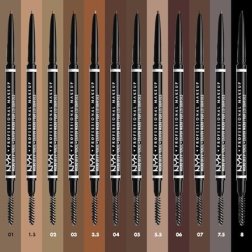 NYX Micro Brow Pencil – Precise Eyebrow Pencil - Black