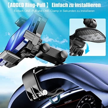 2023 Car Phone Mount: 1200° Rotation, Hands-Free Holding