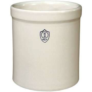 Ohio Stoneware 1 Gallon Preserving Crock: Versatile Food Preservation