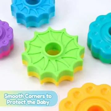 Engaging Baby Spinning Stacking Toys for 1-3 Years