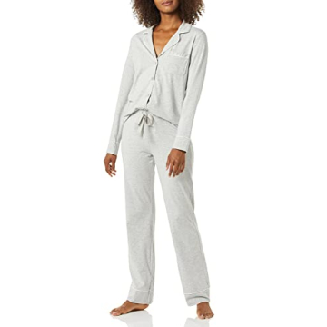 Amazon Essentials Comfortable Cotton Modal Pajama Set for Women