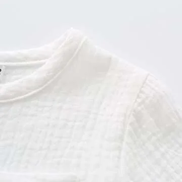 Stylish Ashmyova Boys Cotton Linen Shirt for toddlers