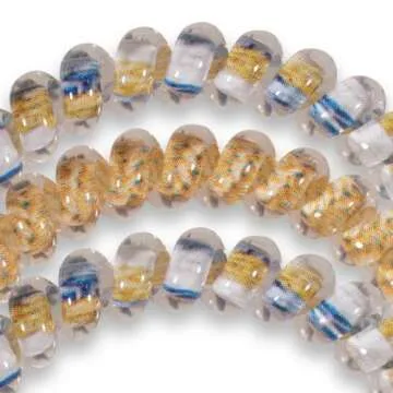 TELETIES - Small Spiral Hair Coils - Spring Collection - Ponytail Holder Hair Ties for Women - Phone Cord Hair Ties - Strong Grip, No Rip, Water Resistant, No Crease - 3 pack - Knotted Up