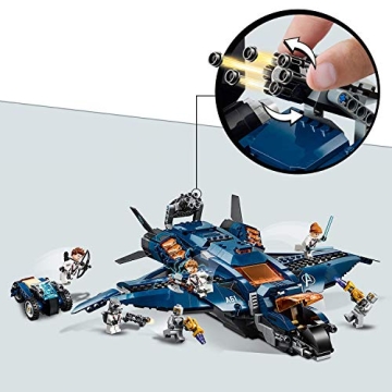LEGO 76126 Quinjet Plane Marvel Building Set for Heroes