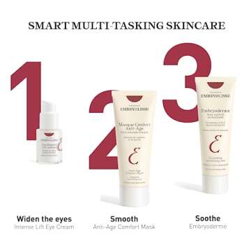 Embryolisse Embryoderme Anti-Aging Face Cream. Anti Aging Firming Moisturizer for Face and Neck, Formulated with Shea Butter, Aloe, Collagen and Elastin. For Dry and Mature Skin, 2.54 Fl Oz